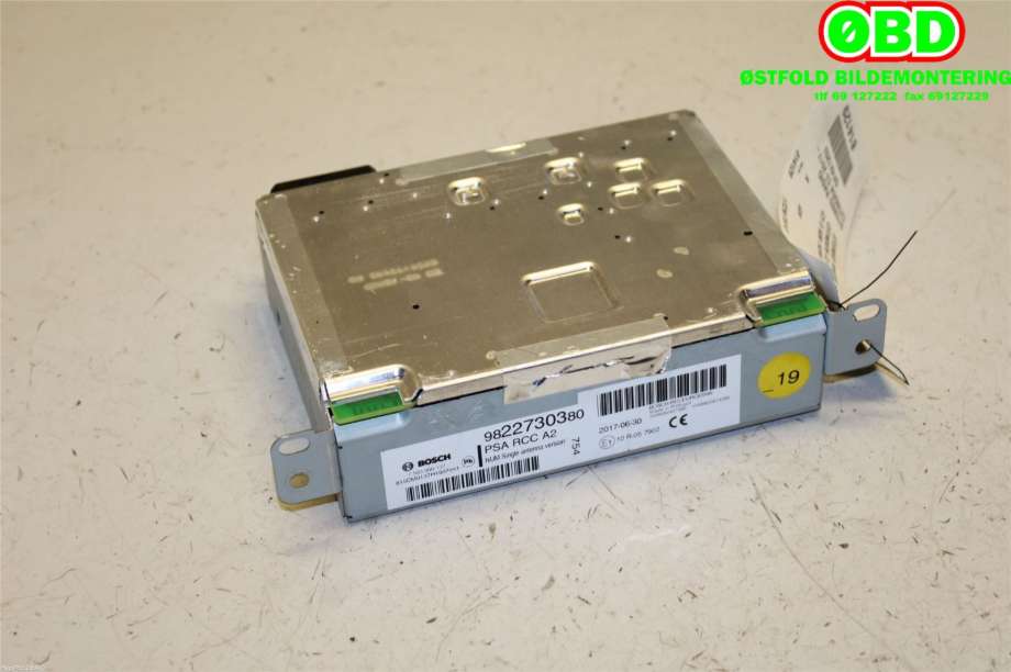 Bilstereo til Citroën C3 2016-->> (Type III) (CITROEN||9822730380)