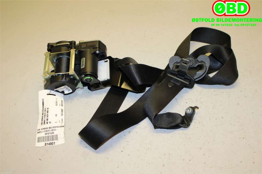 Airbag beltestrammer til BMW 3-Serie 2012-2018 (F30/F31/F34) (F30/F31/F34) (BMW|72 11 7 383 321|)