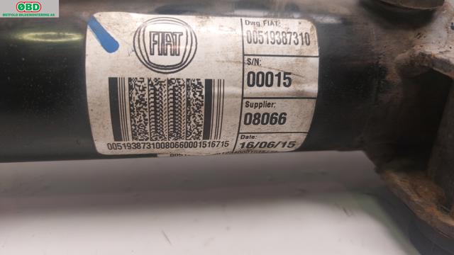 Tannstang til Fiat Doblo 2010-->> (Type II)  (FIAT|)