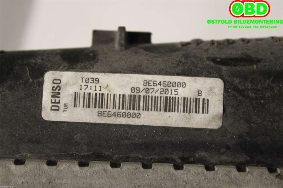 Radiator (automat gir) til Fiat Doblo 2010-->> (Type II) (FIAT||8E6460000)