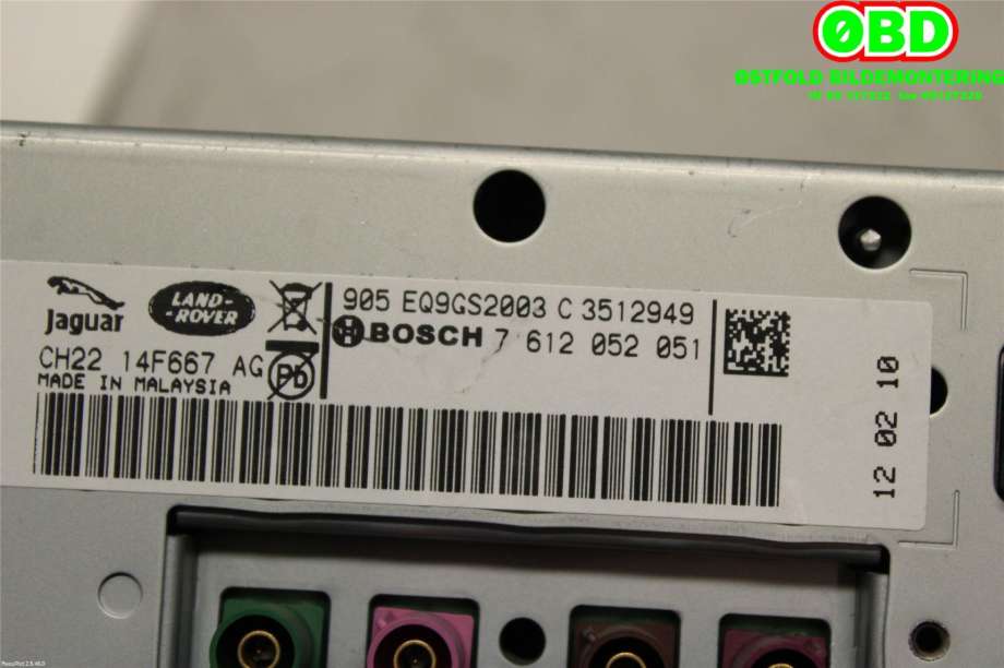 Instrument kjørecomputer til Land Rover Discovery 2009-2017 (Type IV)  (LAND-ROVER|LR040942|LR041679|CH2214F667AG)