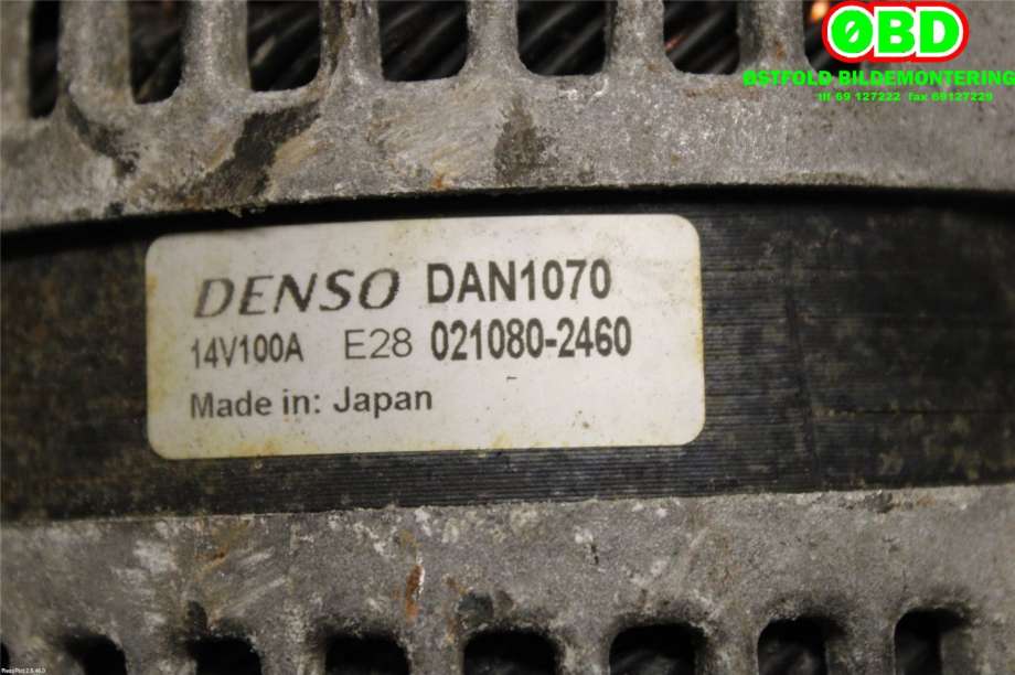 Dynamo til Toyota Dyna 150 1975-->>  (|0210802460)