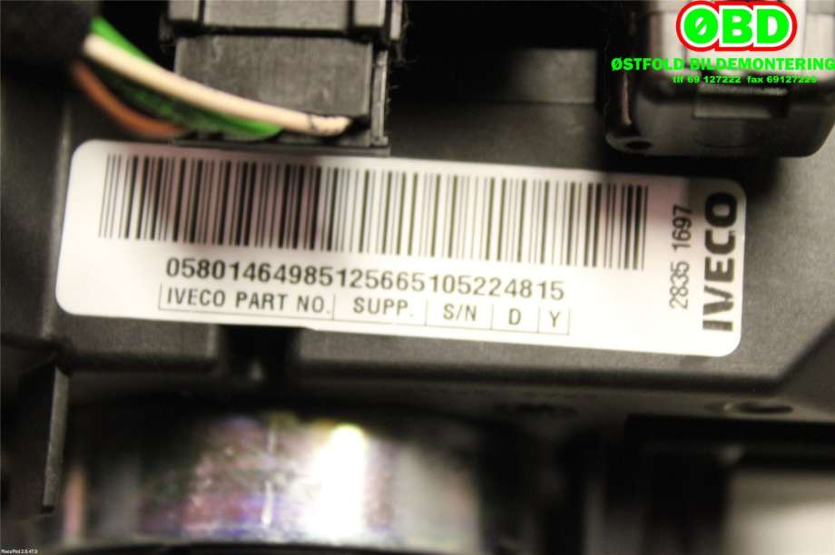 Bryter combi til Iveco Daily 2014-->> (Type VI)  (IVECO||5801464985)