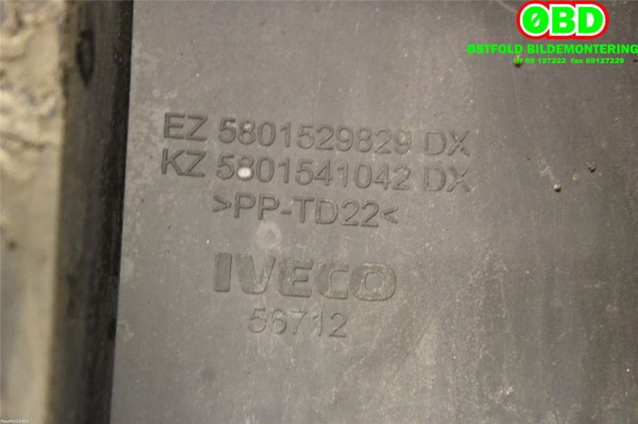 Diverse deler til Iveco Daily 2014-->> (Type VI)  (IVECO||5801541042)