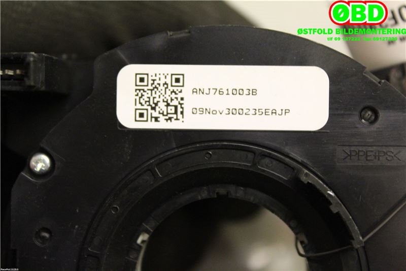 Airbag slepering til Volvo V70 2007-2013 (Type III, Fase 1)  (VOLVO|31343218||31313818)