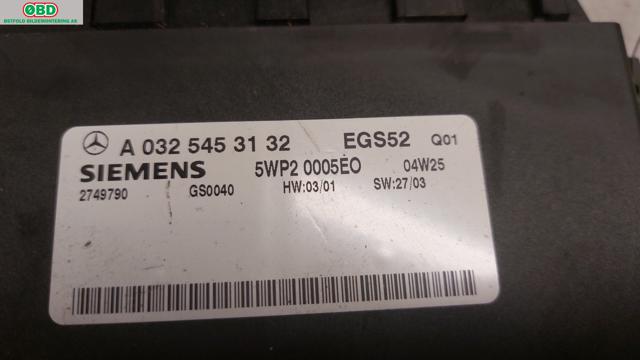 Styreenhet girkasse til Mercedes SLK 2005-2011 (R171) (R171) (MERCEDES|A 032 545 31 32||0325453132)