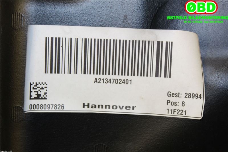 Dieseltank til Mercedes E-Klasse 2016-2023 (W213) (W213) (MERCEDES|A 213 470 31 00||2134702401)