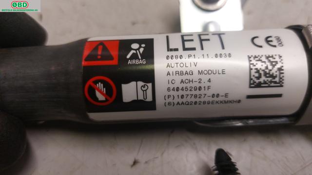 Airbag gardin venstre til Tesla Model 3 2018-2023 (Fase 1) (TESLA|1077827-00-E|)