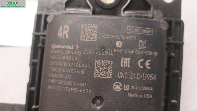 Sensor radar til Nissan Leaf 2018-->> (Type II)  (NISSAN|284K05SA0A|)