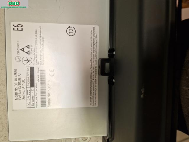 Instrument kjørecomputer til Toyota RAV4 2019-->> (Type V) (8614042570|CV-RT28E1AJ)