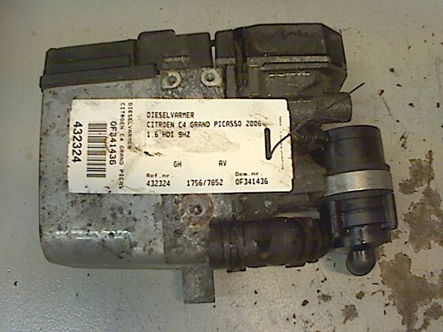 Dieselvarmer til Citroën C4, Picasso, 2006-2013 (Type I) (CITROEN|)