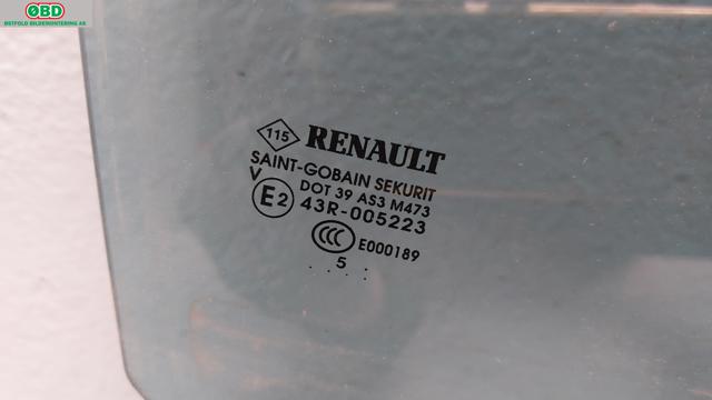 Siderute høyre bak til Renault Zoe 2013-2019 (Fase 1) (RENAULT|823001033R|823003497R|)