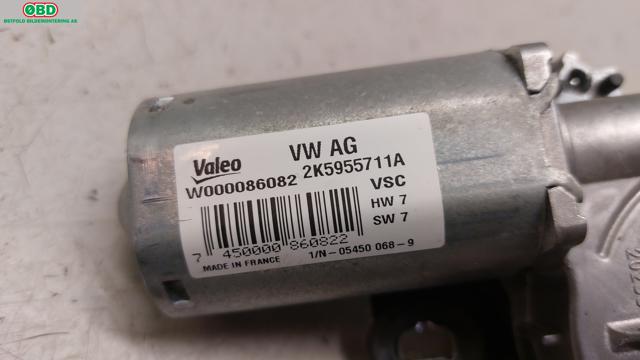 Viskermotor bakrute til VW Caddy 2015-2020 (Type III, Fase 3)  (VOLKSWAGEN|2K5 955 711 A||2K5955711A)