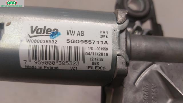 Viskermotor bakrute til VW Passat 2015-2019 (Fase 1) (B8) (B8) (VOLKSWAGEN|5G0 955 711 C||5G0955711A)