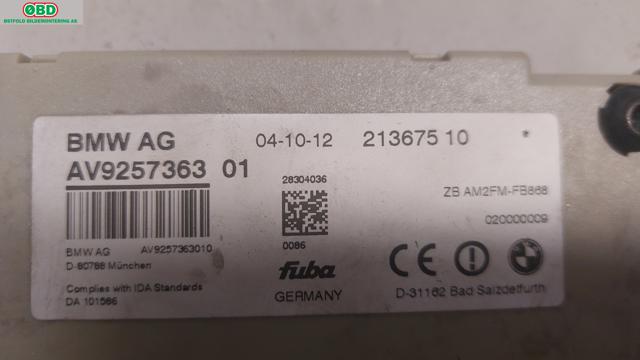 Antenne forsterker til BMW 5-Serie 2010-2017 (F10/F11) (F10/F11) (BMW||613592736289)