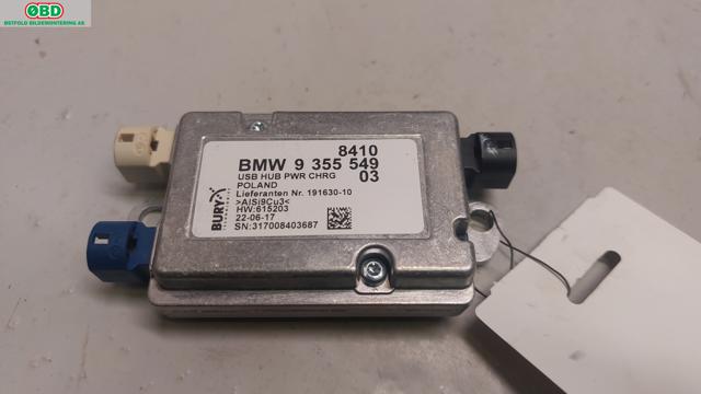 Bilstereo diverse til BMW 5-Serie, 2017-->> (G30/G31) (G30/G31) (BMW|84 10 9 355 549)