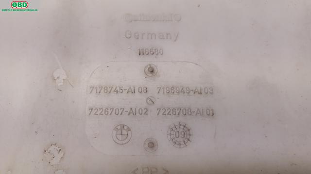 Spylertank til BMW 5-Serie 2010-2017 (F10/F11) (F10/F11) (BMW|61 66 7 269 667|)