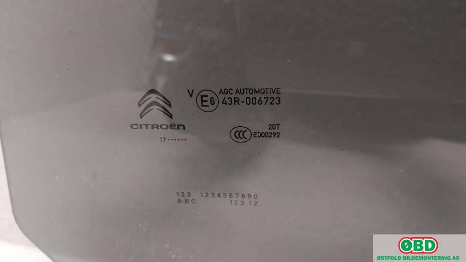 Siderute venstre bak til Citroën C3 2016-->> (Type III)  (CITROEN|98 130 230 80|)