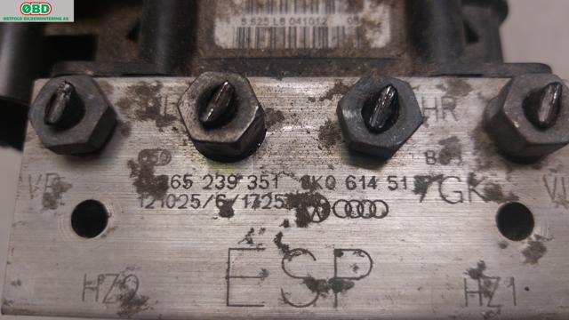 ABS sentral til Audi A5 2007-2016 (Type I) (AUDI|8K0 614 517 GL|)