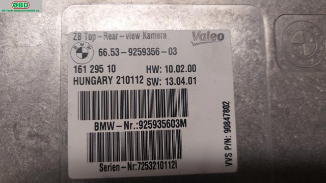 Kamera til BMW X3 2010-2017 (F25) (F25) (BMW|66 53 6 994 553||66539259356)