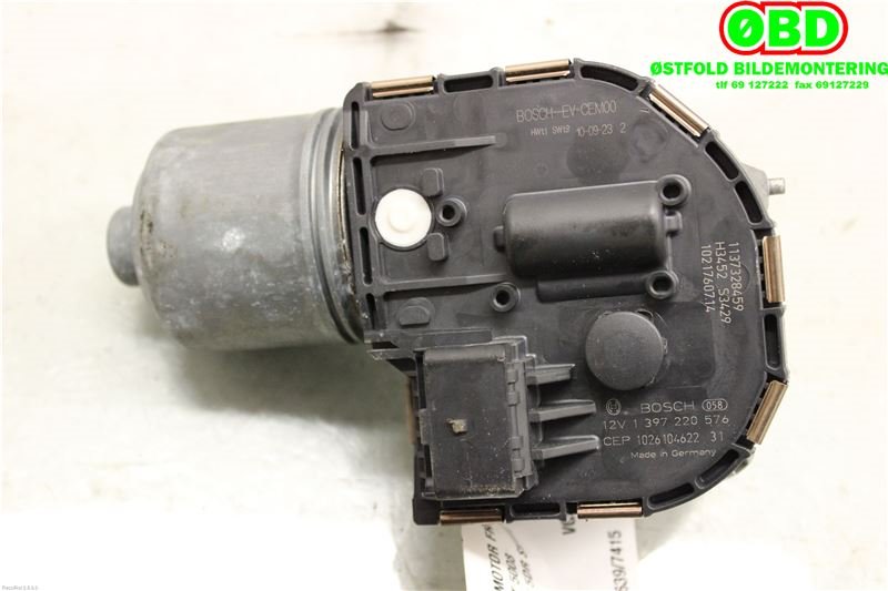 Viskermotor frontrute til Peugeot 5008 2010-2017 (Type I) (PEUGEOT|6405QA|1397220576|)
