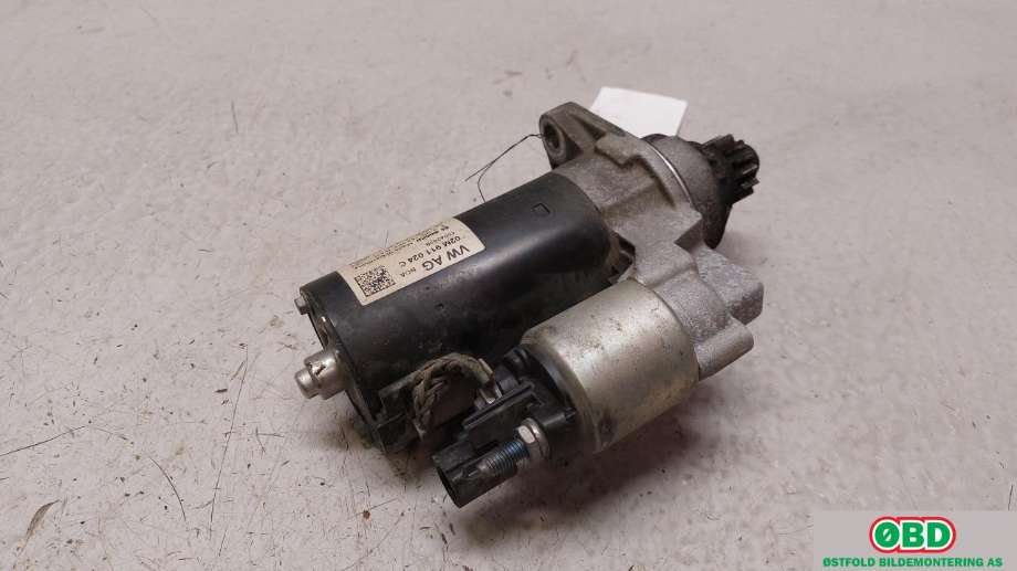 Starter diesel til VW Caddy 2015-2020 (Type III, Fase 3)  (VOLKSWAGEN|02M 911 024 C|02M 911 024 CX|)