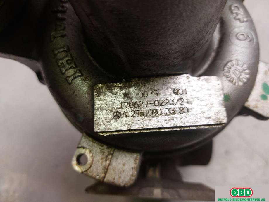 Turbo til Mercedes GLE 2015-2018 (Fase 2) (W166) (W166) (MERCEDES|A 276 090 33 80||2760903380)
