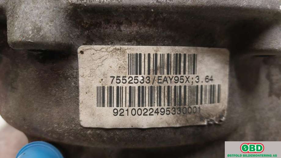 Kardang til BMW X5 2007-2013 (E70) (E70) (BMW|31 50 7 552 533||7552533)