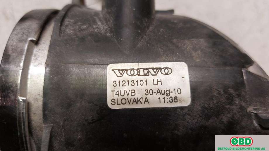 Tåkelykt venstre foran til Volvo V70 2007-2013 (Type III, Fase 1) (VOLVO|31213101|)
