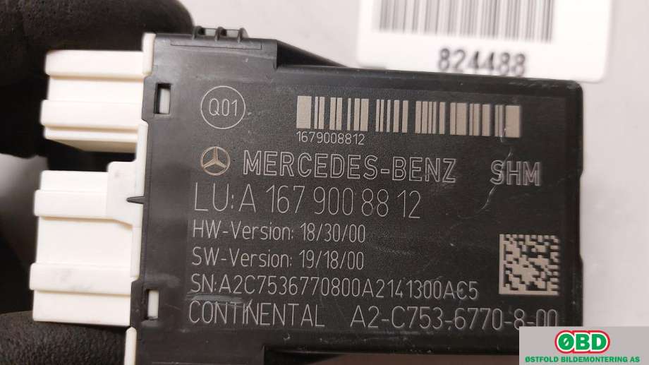 Styreenhet diverse til Mercedes GLE 2019-->> (W167) (W167) (MERCEDES GL 350 EQ-Power||1679008812)