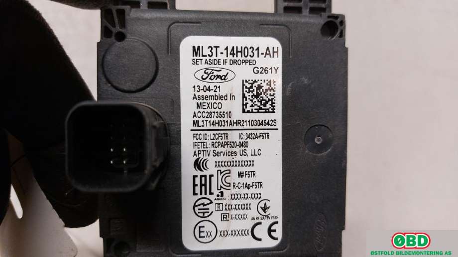 Sensor radar til Ford Mustang Mach-e 2020-->>  (2593191||ML3T14H031AH)