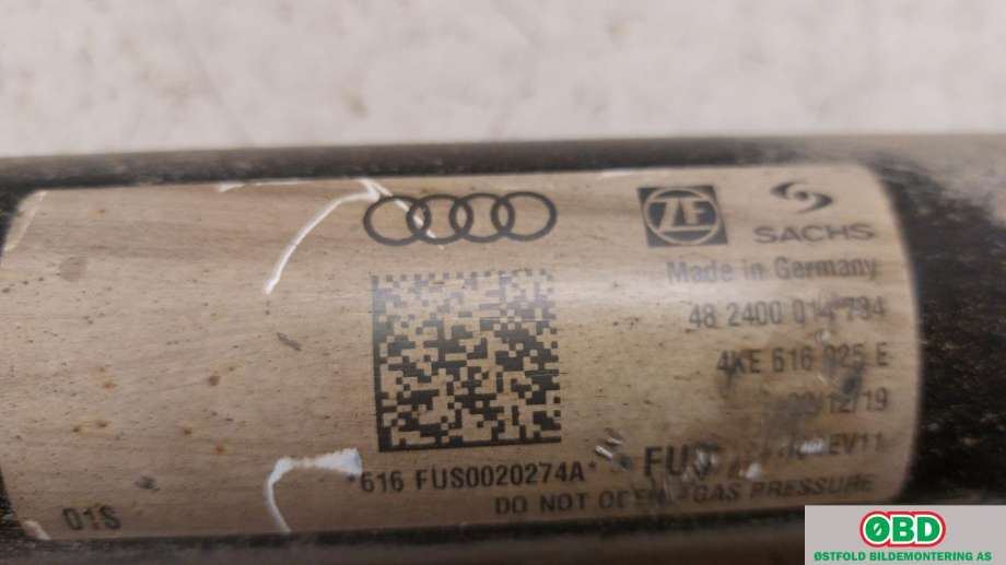 Støtdemper bak til Audi e-tron 2018-->>  (AUDI|4KE 616 025 E|4KE 616 025 F|4KE616025E)