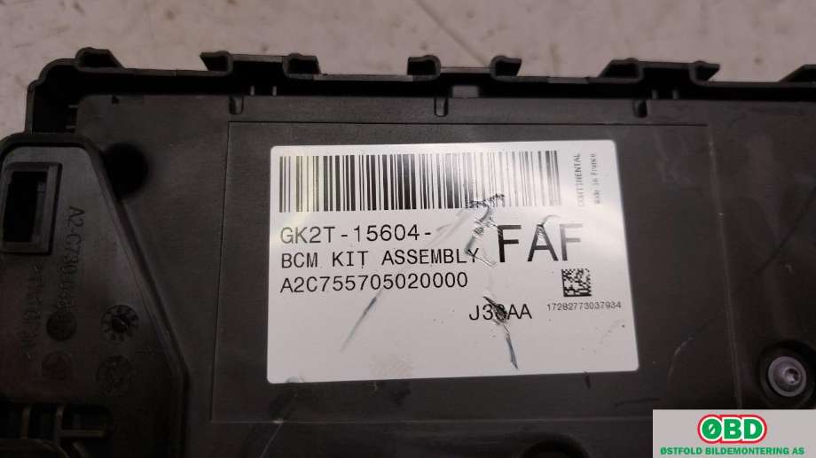 Sikringsboks til Ford Transit Custom 2013-2023 (Type I)  (FORD|2241693||GK2T15604FAF)