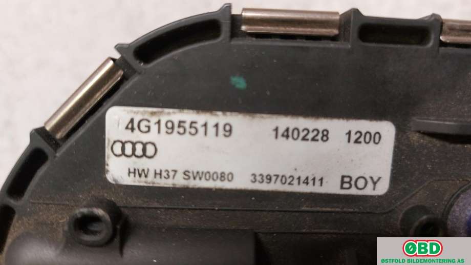 Viskermotor frontrute til Audi A3 2016-2020 (Type III, Fase 2)  (AUDI||4G1955119)
