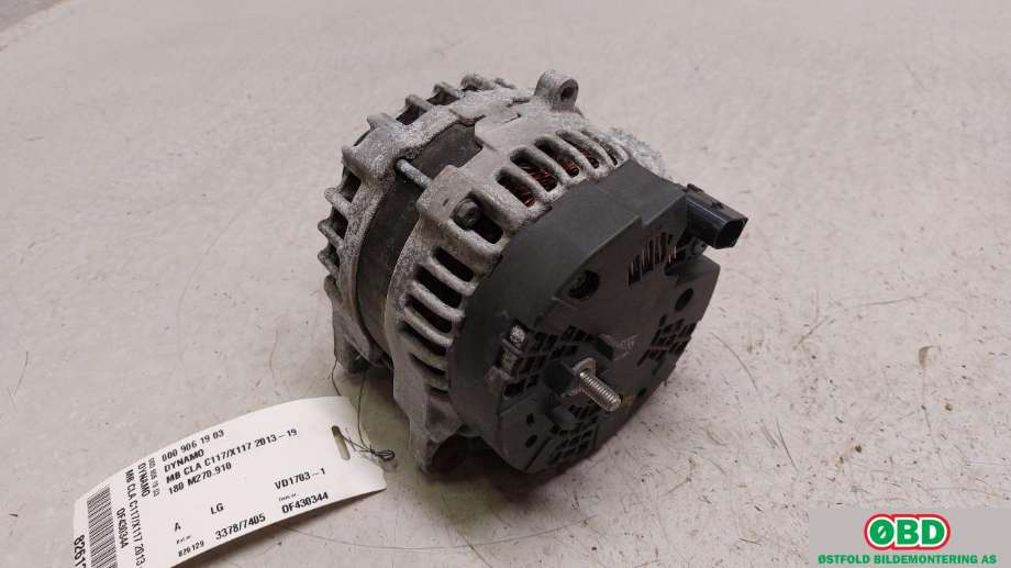 Dynamo til Mercedes CLA 2013-2019 (C117) (C117) (MERCEDES|A 000 906 19 03||0009061903)