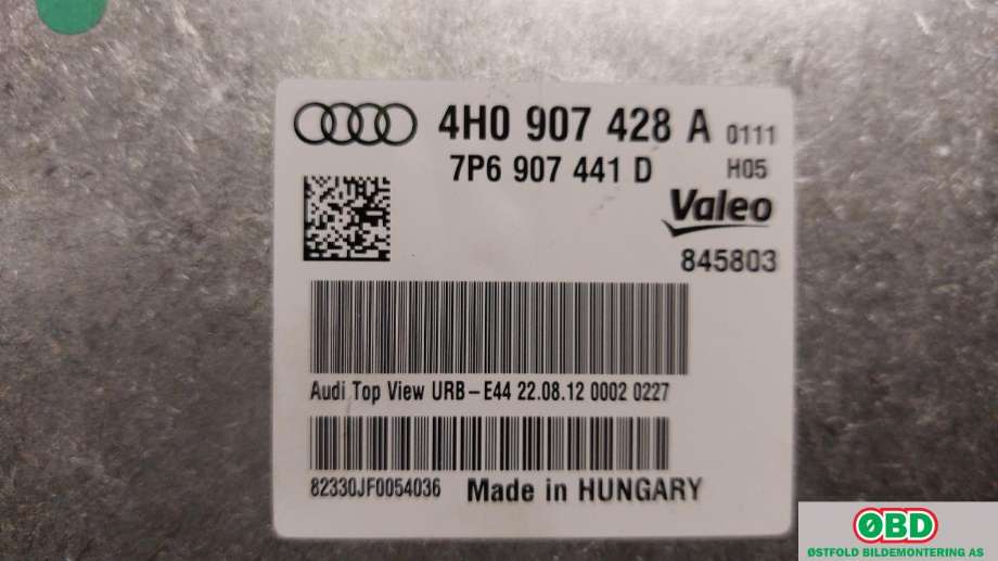 Styreenhet diverse til Audi A8 2010-2013 (Type III, Fase 1)  (AUDI|4H0 907 428 A||4H0907428A)