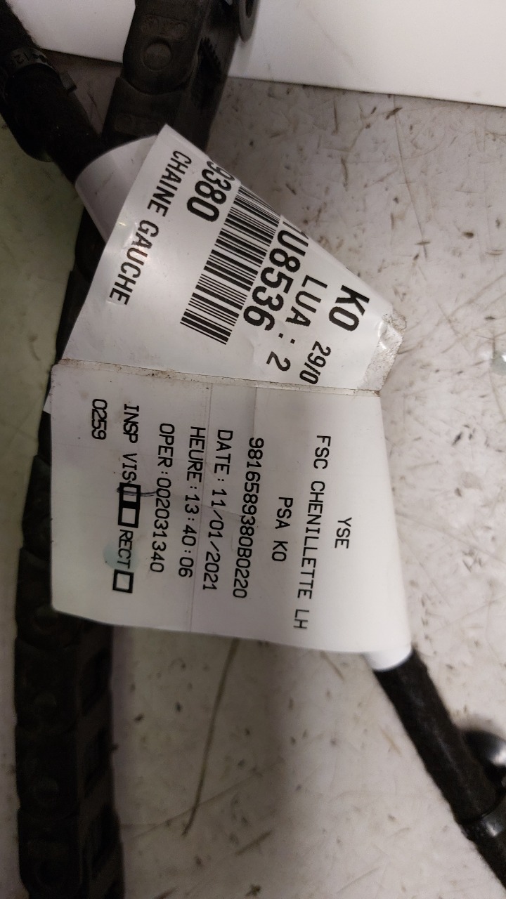 Ledningsnett til Opel Zafira-e Life 2020-->>  (Opel Zafira E-life||9816589380)