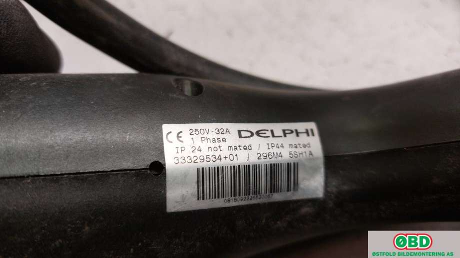 Batterilader kabel til Nissan Leaf 2018-->> (Type II) (NISSAN|296M45SH1A|)