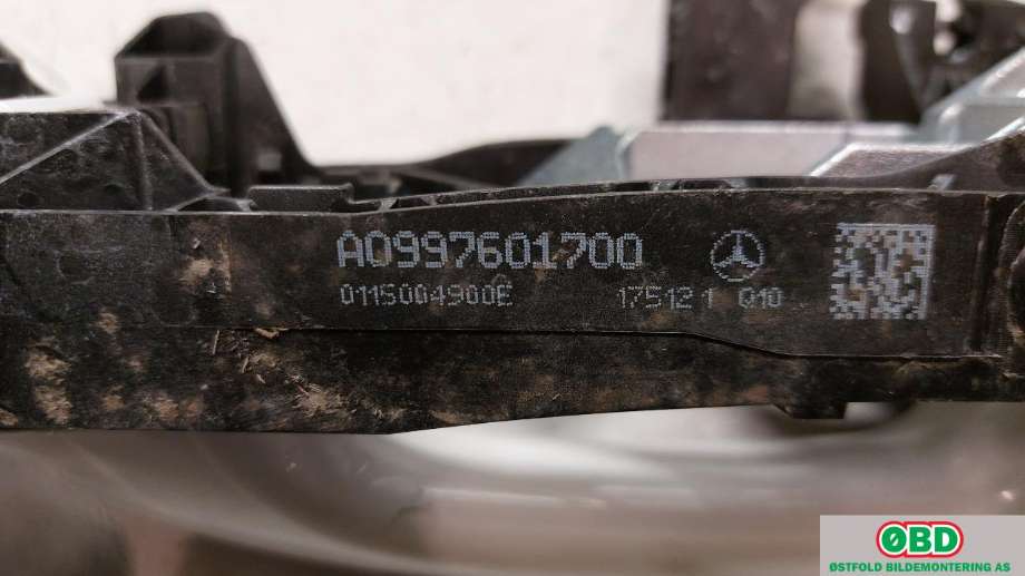 Dørhåndtak utv venstre bak til Mercedes GLC 2015-2022 (X253) (X253) (MERCEDES|A 099 760 15 59|A 099 760 17 00|0997601700)
