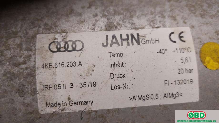 Diverse deler til Audi e-tron 2018-->>  (AUDI|4KE 616 203 A|)