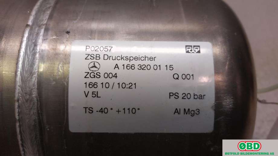 Diverse deler til Mercedes ML 2011-2015 (Fase 1) (W166) (W166) (MERCEDES|A 166 320 01 15||1663200115)