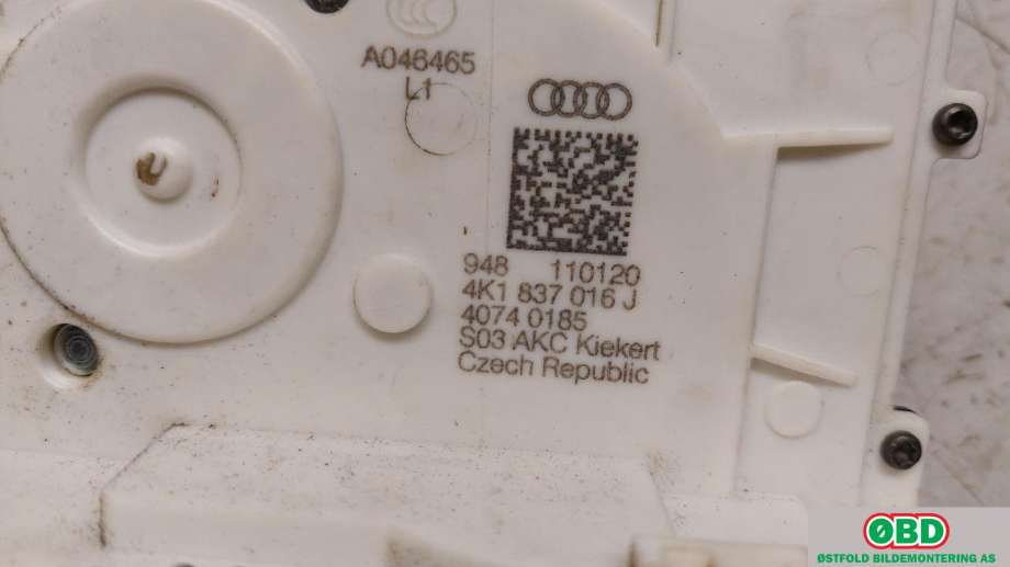 Låsekasse høyre foran til Audi e-tron 2018-->>  (AUDI|4K1 837 016 J||4K1837016J)