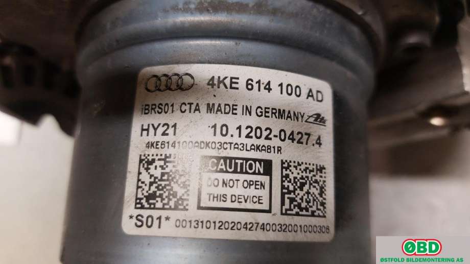 Bremsekraft-forsterker til Audi e-tron 2018-->>  (AUDI|4KE 614 100 AF||4KE614100AD)
