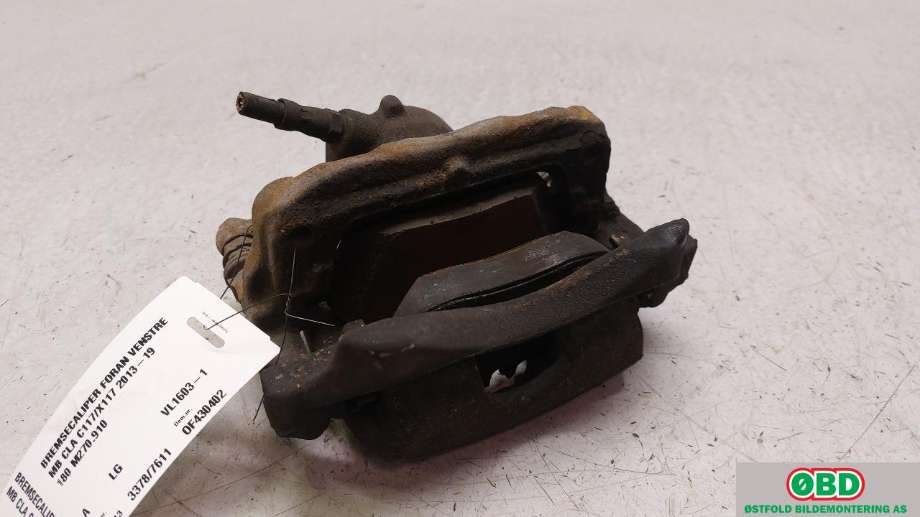 Bremsecaliper venstre foran til Mercedes CLA 2013-2019 (C117) (C117) (MERCEDES|A 000 421 37 81|A 000 421 67 81|)