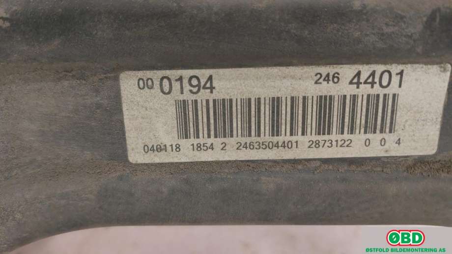 Travers bak til Mercedes CLA 2013-2019 (C117) (C117) (MERCEDES|A 246 350 14 08|)