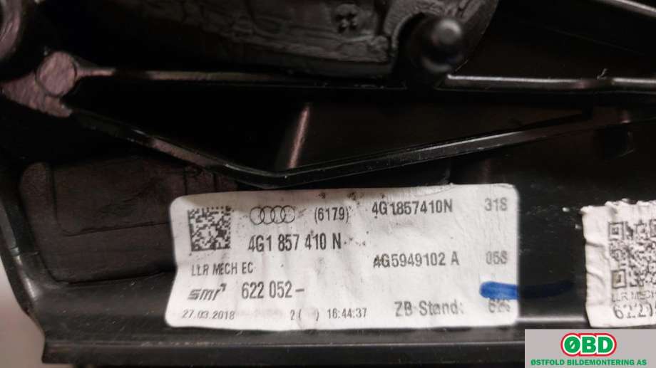 Speil høyre til Audi A6 2011-2014 (Type IV, Fase 1) (C7) (C7) (AUDI|4G1 857 410 A|)
