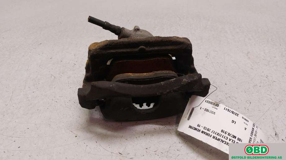 Bremsecaliper venstre foran til Mercedes CLA 2013-2019 (C117) (C117) (MERCEDES|A 000 421 37 81|A 000 421 67 81|)