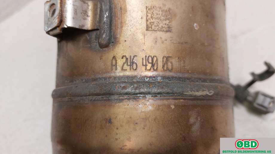 Partikkelfilter til Mercedes CLA 2013-2019 (C117) (C117) (MERCEDES|A 246 490 07 10||2464900514)