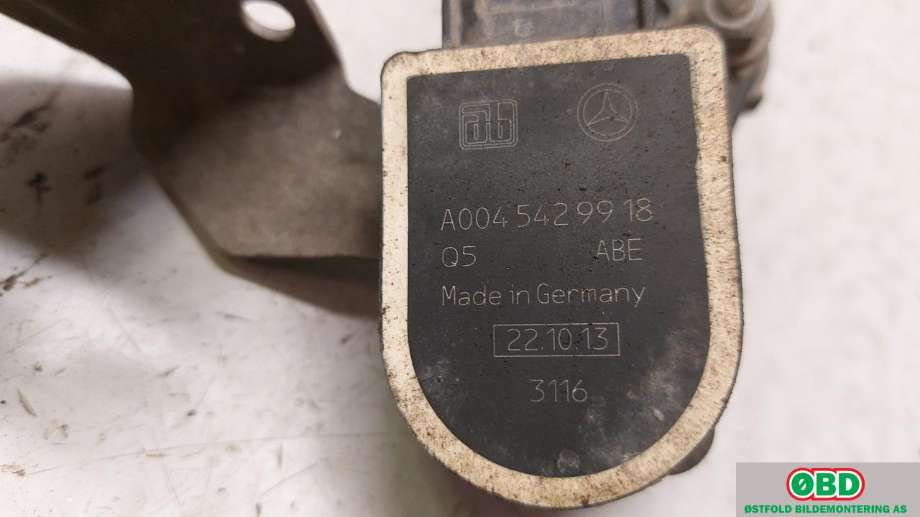 Sensor nivå til Mercedes CLA 2013-2019 (C117) (C117) (MERCEDES|A 004 542 99 18||0045429918)