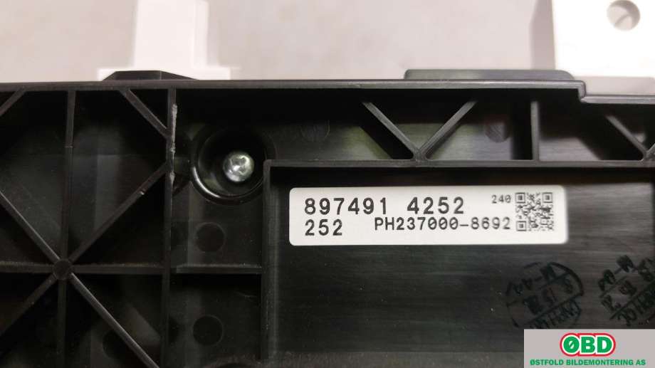 Varmeapparat betjening til Isuzu D-Max 2021-->> (Type III)  (ISUZU||8974914252)